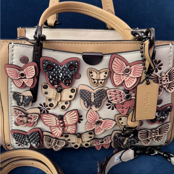 Coach Dreamer With Butterfly Applique And Snakeskin Detail‎ - Picture 6 of 12